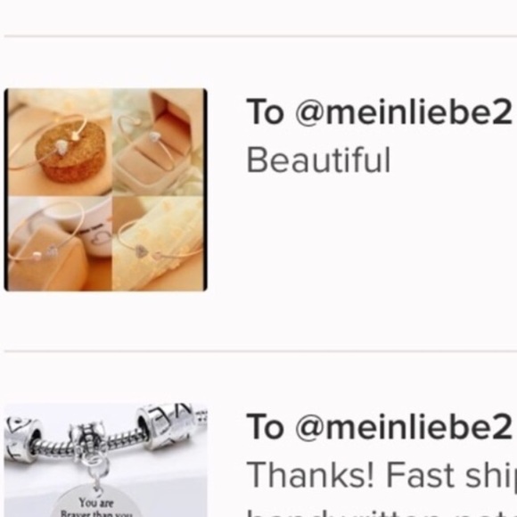 Two Heart Adjustable Bracelet (P15) - Picture 3 of 3